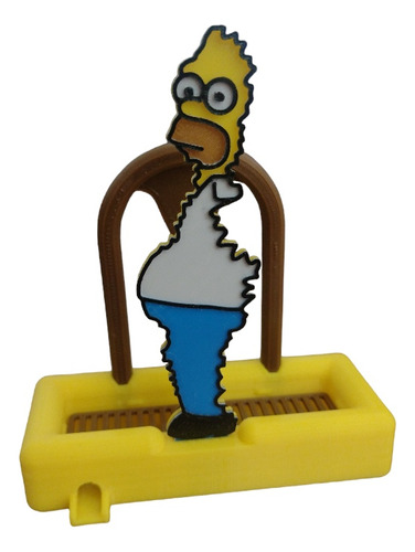 Porta Esponja Homero.