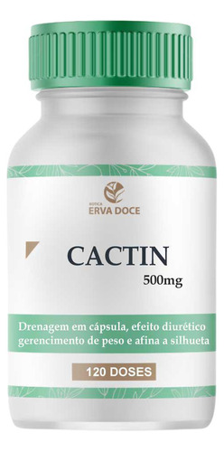 Cactin 500mg 120 Capsulas