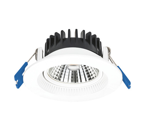 Luminario Tipo Downlight Para Empotrar En Techo Estevez Color Blanco