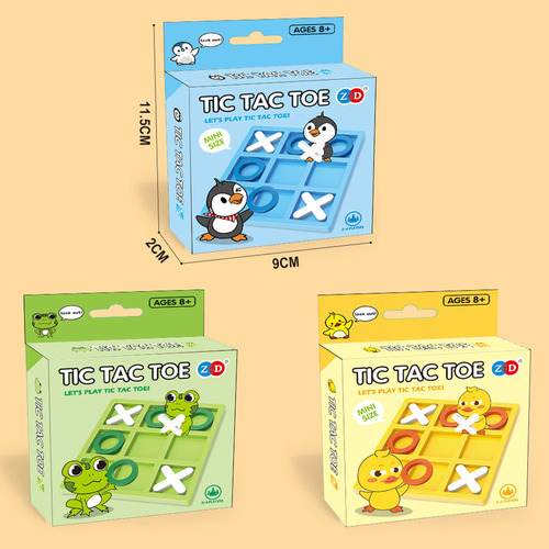 Mini Juego De Mesa Avanzado De Tic Tac Toe Party Rompecabez