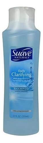 Suave Naturals Daily Clarifying Shampoo 12 Oz