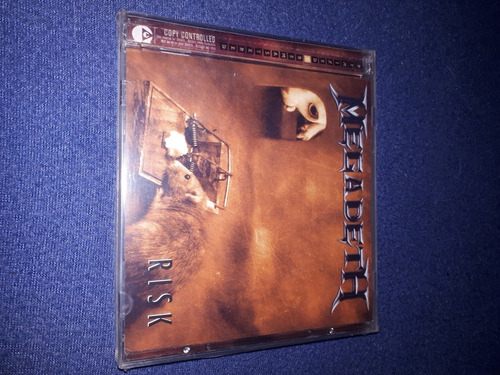 Cd Importado De Megadeth-risk-nuevo