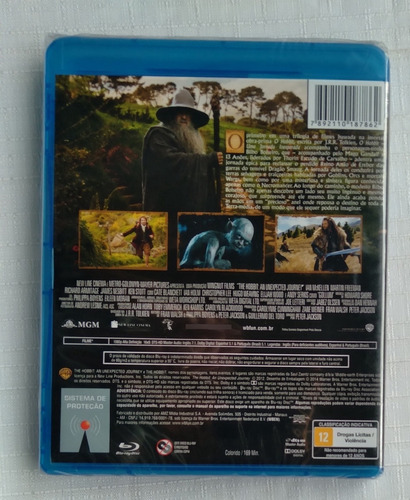 Blu-ray Hobbit - Uma Jornada Inesperada (lacrado-original)