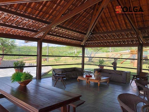 Imagem 18 de 27 de Lote Com 1303 M² Em Condomínio Fechado, À Venda - Gravatá/pe - Te0505