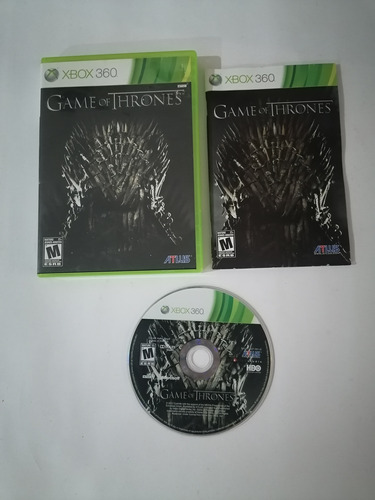Game Of Thrones Xbox 360