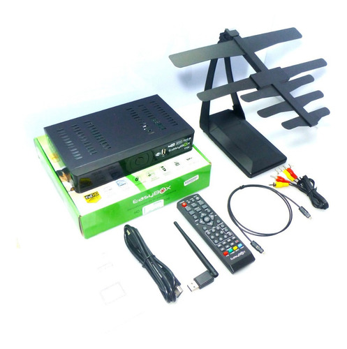 Convertidor De Television Digital Easybox T720 + Antena 10db