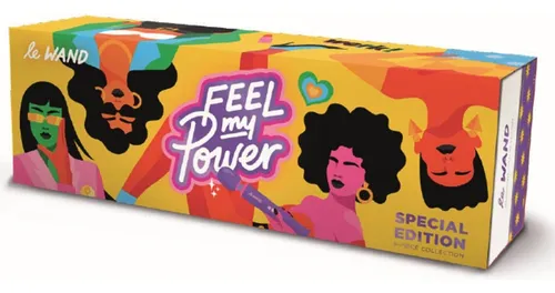 Masajeador Vibratorio Le Wand Feel My Power Jade Purple Brow