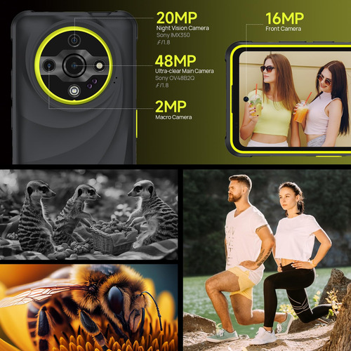 Smartphone Ulefone Armor X31 Rugged Desbloqueado De 12 Gb+128 Gb Oran