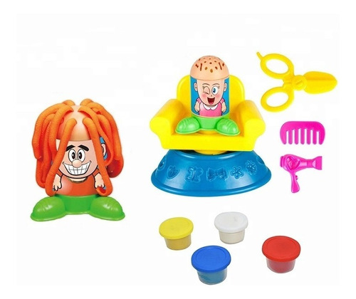 Plastilina Peluquería Masa Hair Studio Didactico Niños 11678