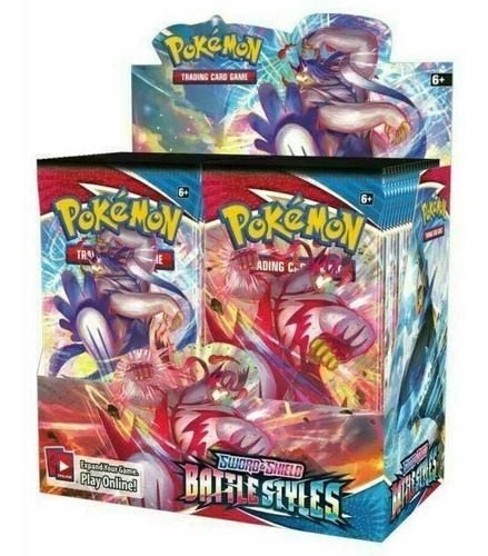 Pokémon Tcg Battle Style Booster Pack X36 Sobres Originales 