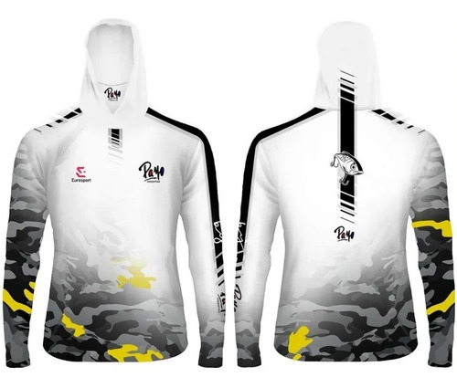 Imagen 2 de 9 de Remera Payo Secado Rápido + Cuello + Capucha! Nuevo Modelo!