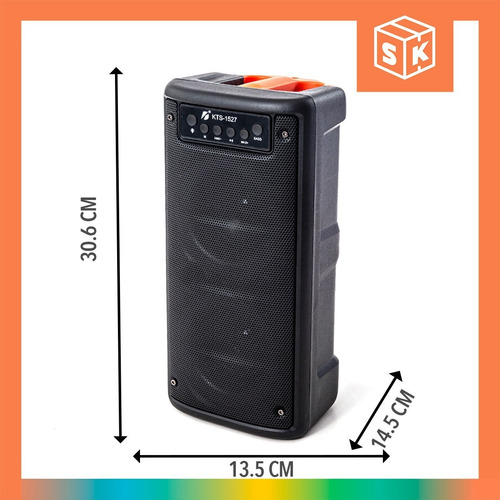 Imagen 4 de 10 de Parlante Bluetooth Inalámbrico Mini Torre Jack Usb Led Rgb