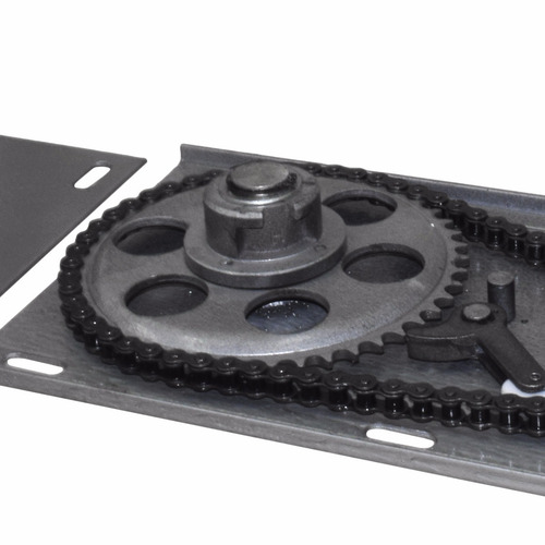 Imagen 6 de 8 de Kit Motor Cortina Metálica Automática 300kg Control Remoto