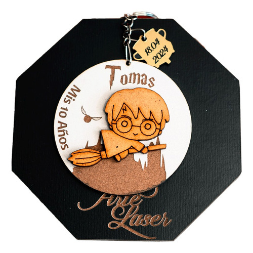 40 Souvenir Llavero Harry Potter Animado Muy Original Hp