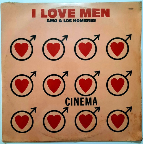 Vinilo Cinema I Love Men High Energy 80s