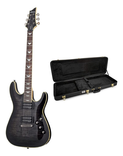 Schecter Omen Extreme-6 - Guitarra Eléctrica (transparente.