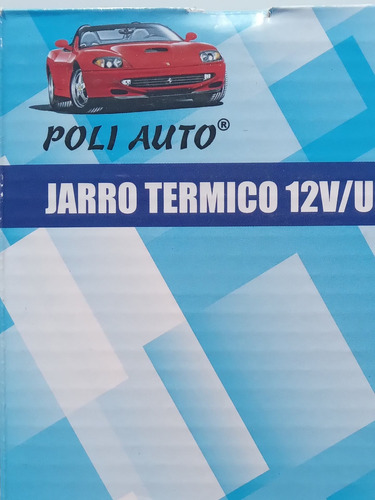 Jarro Ternica 12v Acero 400 Ml Interior Plastico