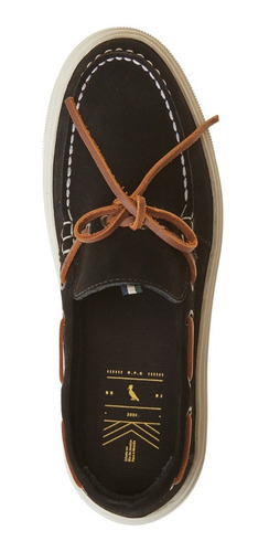 Imagem 3 de 10 de Mocassim Masculino Búzios Preto - Reserva