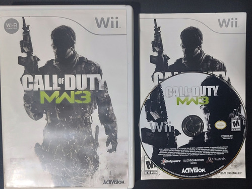 Call Of Duty Mw3 Nintendo Wii Original Físico Completo Garan