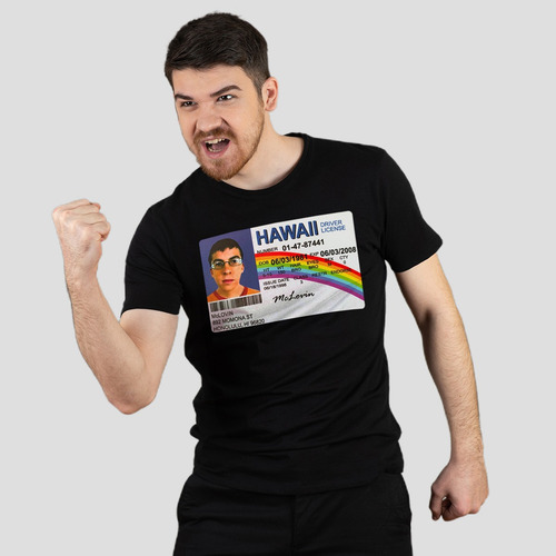 Playeras - Mc Lovin - Manga Corta 100% Algodón