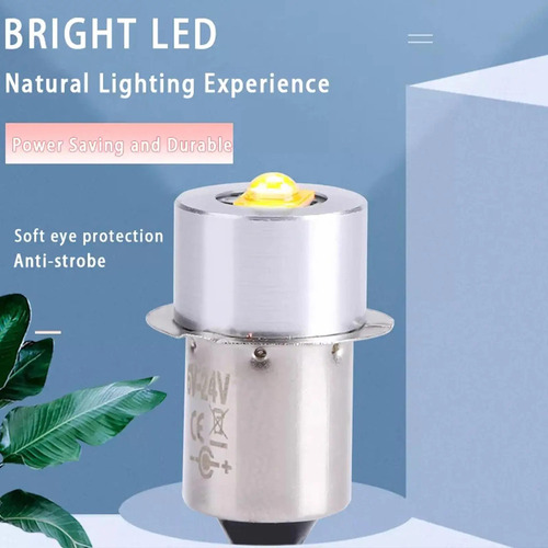 . Bombilla De Repuesto For Linterna Led, 2 Unidades, 3 W,