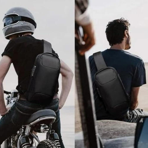 Antirrobo,bandolera,bolso Con Carga Usb,para Desplazamientos