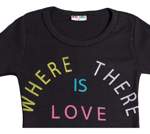 Imagen 2 de 2 de Franela Bambino Love Is Life