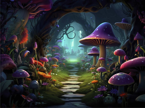 Banners, Fondos Candy Bar, Bosques Magicos