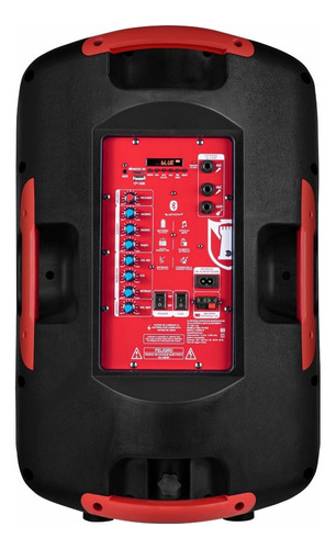 Bafle Profesional Recargable 15 30000w Bluetooth Msa-7515mx Negro