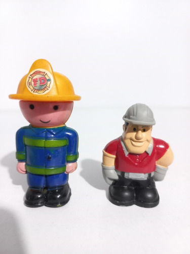 Bombero Obrero Trabajos Varios Personajes Mini Figur