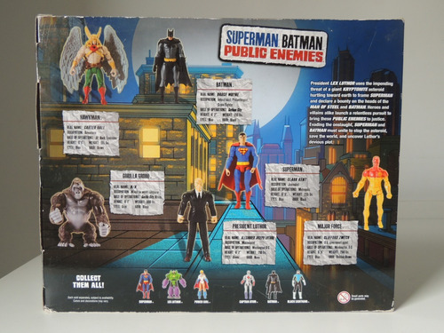 Superman Batman Animated Public Enemies Mattel Movie Novo