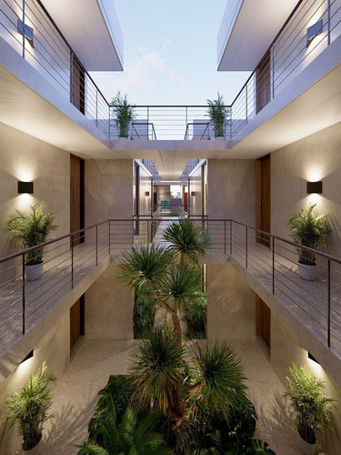 Departamento(2r) En Venta En Alma Condo, Temozón Norte