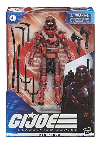 Gi Joe Classified Series Red Ninja