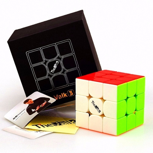 Cubo Rubik Qiyi Valk 3 + Base Moyu Original Local A La Calle