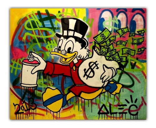 Poster Grafite 50x60cm Arte Urbana Obra Alec Monopoly #8 $$