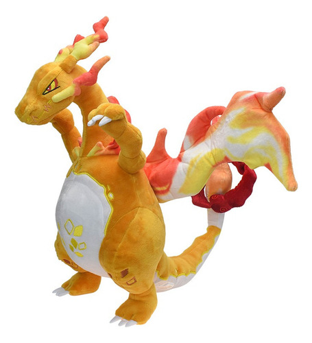 Naranja Mega Gigantamax Charizard Peluche Muñeca Regalo 38cm