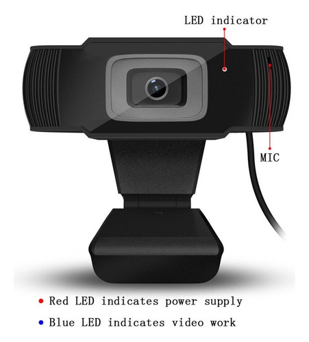 Enfoque Automático Webcam 1080p 60fps Cámara Web 4k Cámara W
