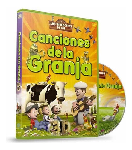 Dvd   Canciones De La Granja     Videoclips    Sellado