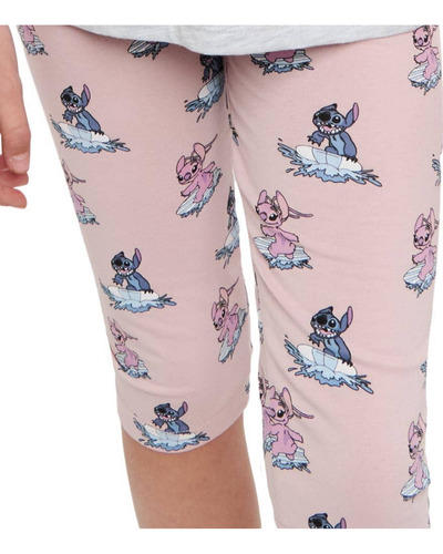 Conjunto Disney Stitch Playera Y Leggings Niñas