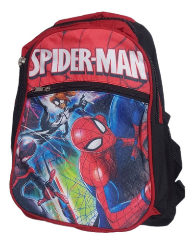 Morral Maleta Bolso Spiderman Escolar Pequeño