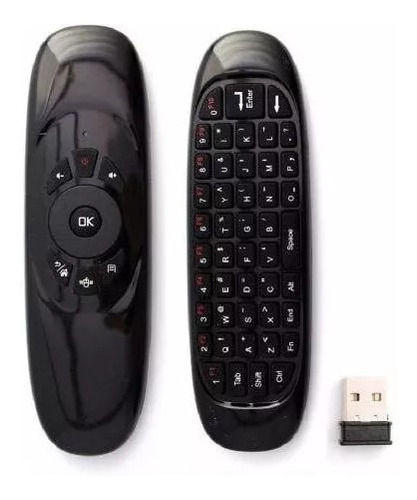Nuevo Teclado Air Mouse Wifi Recargable Para Tv Box Tv LG