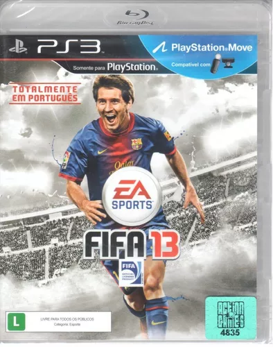 Jogo Mídia Física Ea Sports Fifa 13 Original Computador Pc em