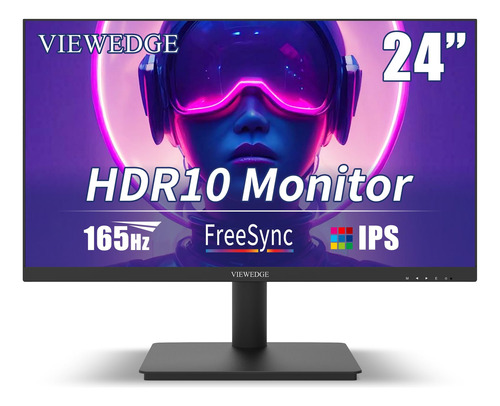 Viewedge Monitor De 24 Pulgadas, Monitor De Computadora Con 