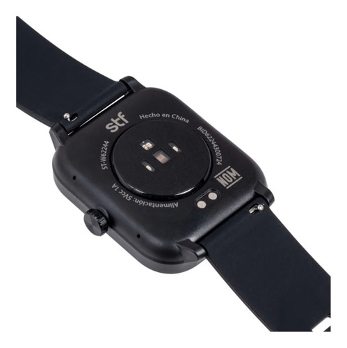 Smartwatch Stf Kronos Connect Pantalla Tft De 1.85 Gps Color Negro