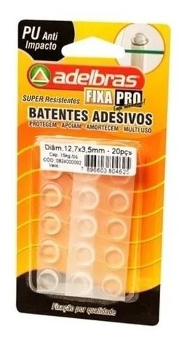 Protetor Adesivo Anti Impacto Incolor 12,7x3,5m Adelbras