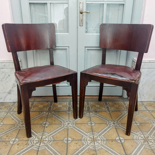 Sillas De Comedor Estilo Art Deco Precio Cu (Usado)