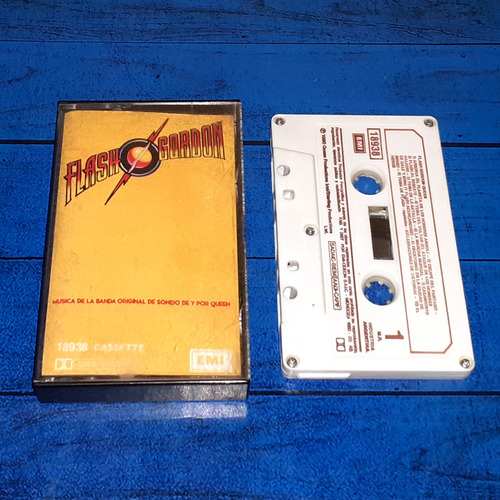 Flash Gordon Queen Banda Sonora Cassette Arg Maceo-disqueria