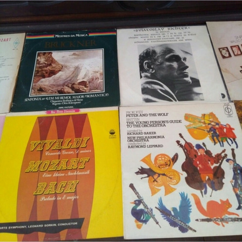 Imagem 5 de 9 de Lp Vinil Lote Melhores Orquestras Do Mundo 12 Bom Estado./40