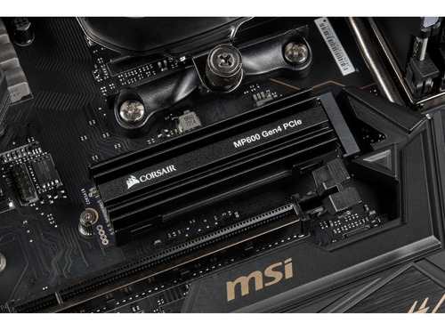 Imagen 2 de 7 de Ssd 500gb M.2 Pcie 4.0 Corsair Force Mp600 Con Disipador