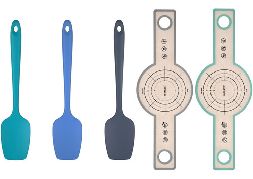 Juego De 3 Espátulas De Cuchara De Silicona Resistentes Al C